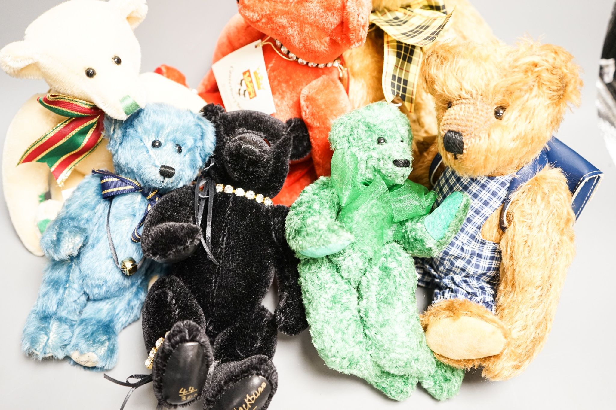 Seven Canterbury Bears